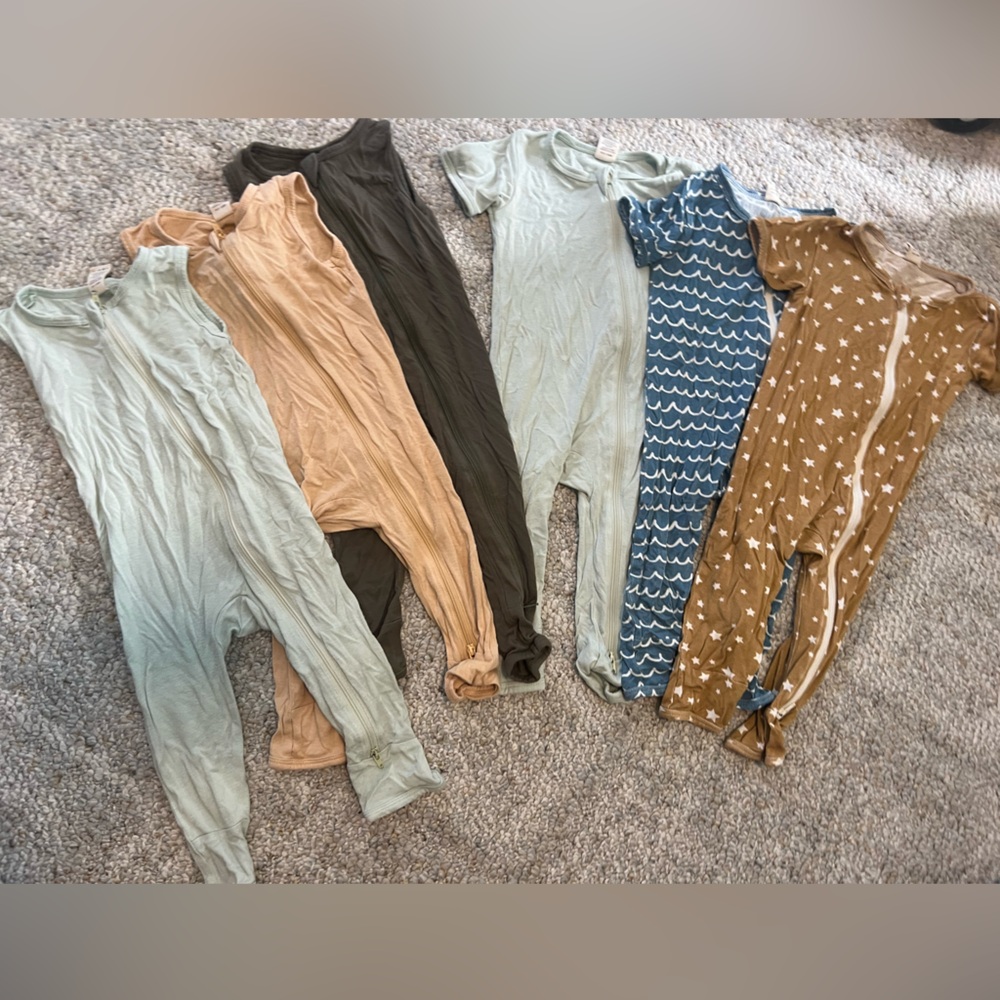 Bamboo baby onesies